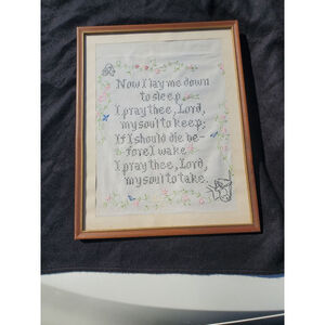 Cross stitch Needlework sampler